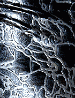 Struktur Latex Lava Black Silver